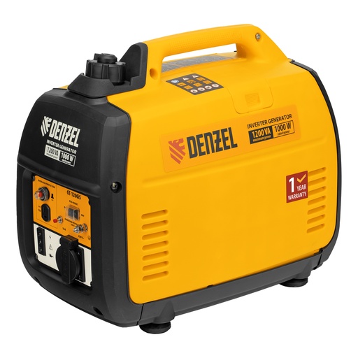 [8894701] Denzel Inverter Generator GT-1200iS, 1.2 kVA, 230 V, 2.4L