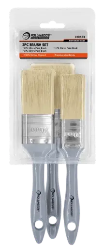 [10633] RollingDog Standard Paint Brush Set, 3pcs / Набор кистей RollingDog Standard, 3 шт.