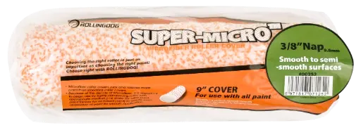 [252] Rolling Dog Super-Micro Microfiber Roller Cover 9" / Роликовый валик из микрофибры 9", Art. 00252