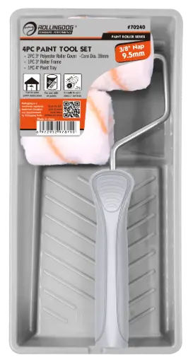 [70240] Paint Tool Set 4PC 4" Art. 70240