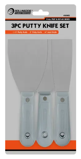 [50482] Putty Knife Set 3PC Art. 50482
