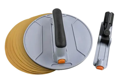 [90155] RollingDog Radial Hand Sander Set 225 mm, 9pcs / Набор для ручной шлифовки стен RollingDog 225 мм, 9 предметов