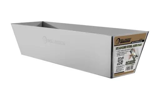 [50556] Rolling Dog Stainless Steel Mud Pan / Шпаклёвочный лоток из нержавеющей стали, Art. 50556