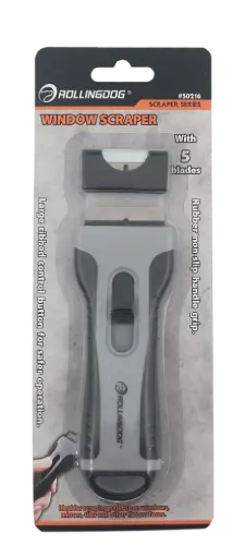 [50216] Rolling Dog Window Scraper With 5 Blades / Скребок для окон с 5 лезвиями, Art. 50216