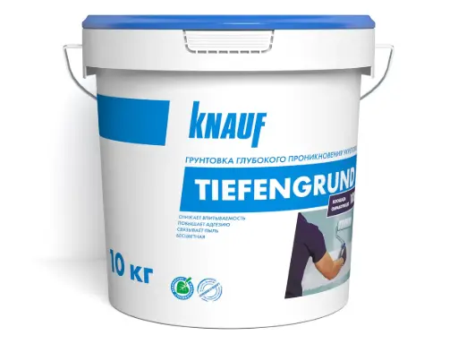 [584513] Knauf Tiefen Grund Strengthening Primer 10kg / Грунтовка укрепляющая Кнауф Тифенгрунд, 10 кг — 584513