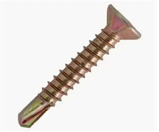 [58549] Knauf Aquapanel Maxi Self-Drilling Screw SB 39 mm (250 pcs) / Саморезы универсальные Аквапанель Макси 39 мм SB Кнауф желтые (250 шт)