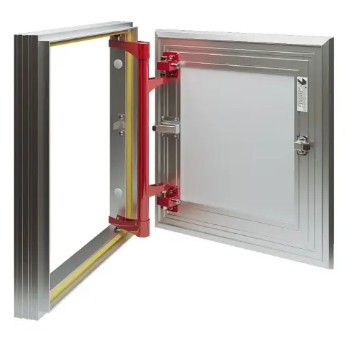 [00-00003809] Люк под плитку Союз (200х300(h), петли по стороне 300) / Access panel 20x30 White packing