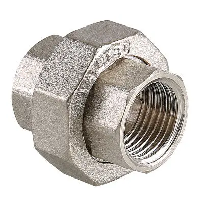 [VTr.340.N.0006] VALTEC Brass Union Coupling — 1″ Female × Female Art. VTr.340.N.0006