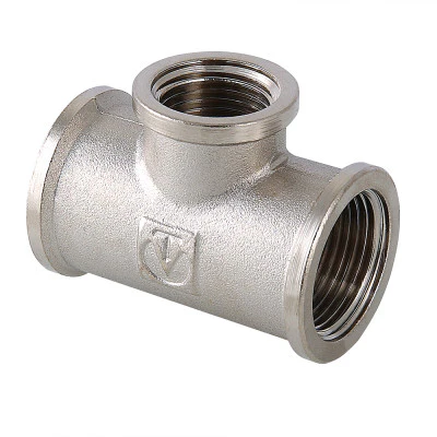 [VTr.750.N.0605] VALTEC Threaded Fitting: Reducer Tee FFF 1"x3/4x1" Art. VTr.750.N.0605