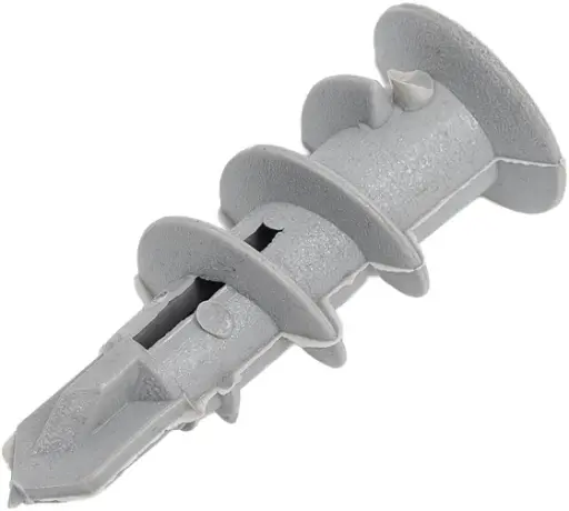 [УТ-00008587] JEST DRIVA polypropylene drywall anchor, with drill bit and screw (40 pcs) / Дюбель DRIVA ЖЕСТЬ полипропиленовый, со сверлом и шурупом (40 шт)