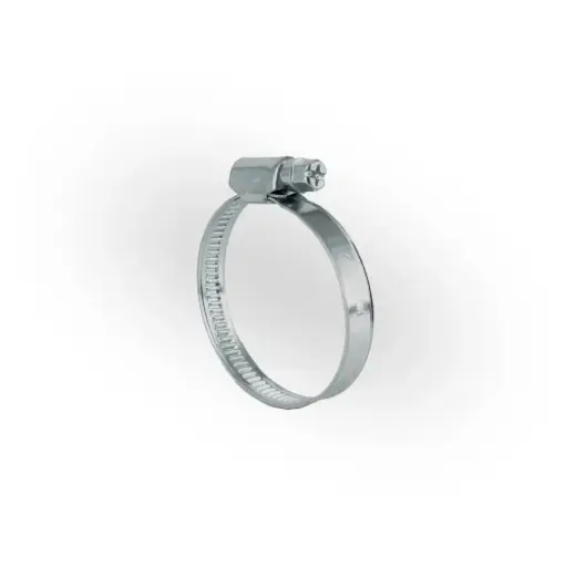 [УТ-00012159] JEST Worm Drive Clamp 12–22 mm, 9 mm, Zinc (10 pcs)