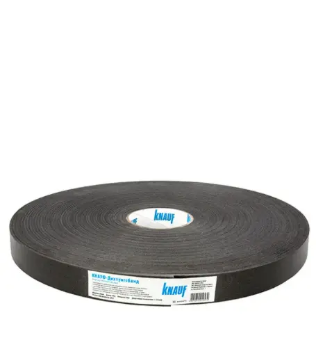 [black 30 mm]  Knauf Dichtungsband PRO 30 mm×30 m (Black) / Лента уплотнительная Кнауф Дихтунгсбанд Профи 30 мм×30 м (Черная)