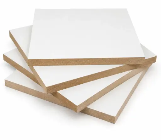 [MK630N MK32] Плита МДФ Panel Plus белая с двусторонним меламиновым покрытием, 12 × 1220 × 2440 мм