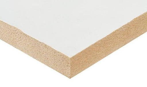 [MK630N MK32] Panel Plus MDF Board, White Melamine, Double-Sided, 12 mm × 1220 × 2440 mm