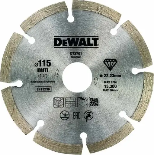 [DX3721] Concrete Cutting Disc 4.5” Dewalt DX3721