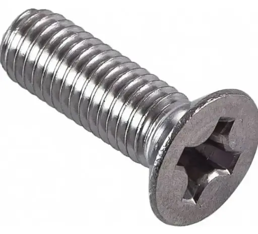Countersunk Machine Screw Phillips 4×10 mm