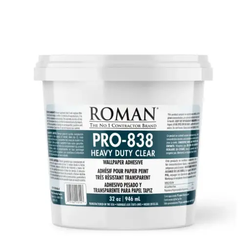 Roman Heavy Duty Wallpaper Adhesive Clear 1L / Клей для обоев Roman Heavy Duty Clear 1 л 