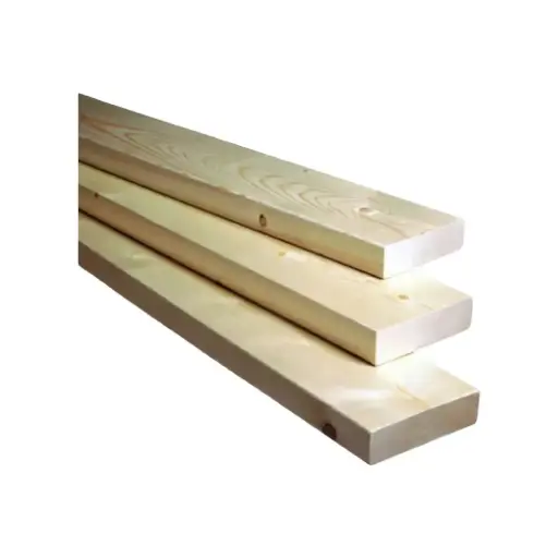 Ferco White Wood Timber 1" × 4" × 4 m (25 × 100 mm) / Брус из белой древесины Ferco 1" × 4" × 4 м (25 × 100 мм)