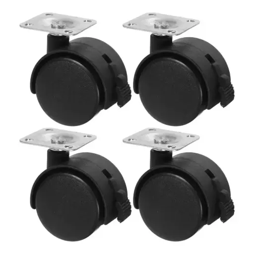 [CW0402560433] Caster Wheel BRK with Side Brake, 40 mm / Поворотное колесо с боковым тормозом, 40 мм