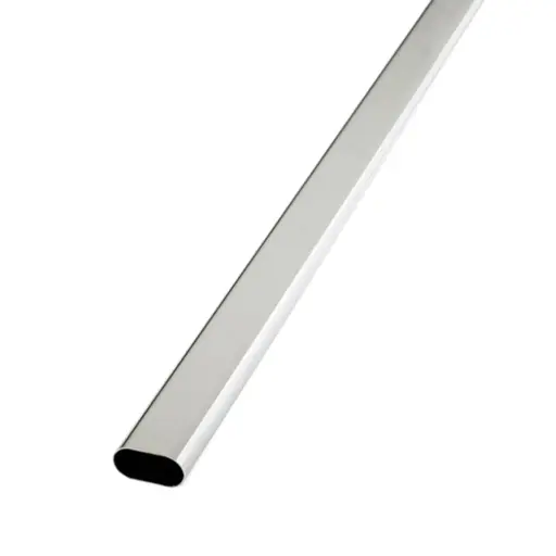 [ZF20153003094] Steel Oval Tube, 15×30×0.8 mm, 3.0 m / Стальная овальная труба, 15×30×0.8 мм, 3.0 м