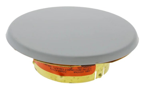 Viking Concealed Sprinkler, White Cup, Orange Label / 