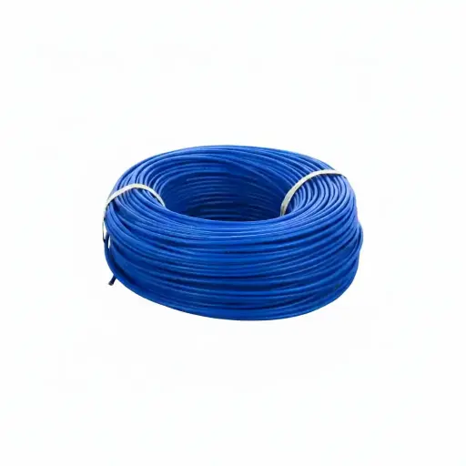 RR Rubber Insulated Cable, 1C × 2.5 mm², Blue / Кабель резиновый RR, 1 жила × 2,5 мм², синий