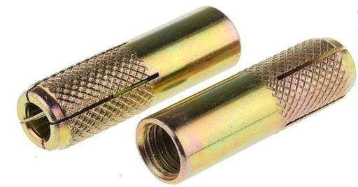 Unifix GI Wall Plug 10 mm, 100 pcs/pack / Оцинкованный металлический дюбель Unifix 10 мм, 100 шт./упак.