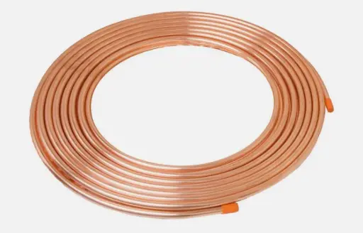 Copper Tube Coil 3/8" × 0.46 mm, 15 m / Медная трубка в бухте 9,52 × 0,46 мм, 15 м