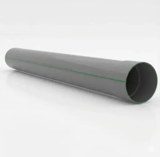 Raktherm UPVC Drainage Pipe 3" (76.2 × 3.0 mm) × 4 m, Grey 