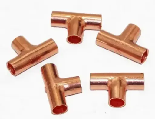 AC Copper Tee 5/8" / Медный тройник для кондиционеров 5/8"