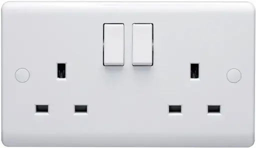 [Selex] Selex DX Switch Socket 13A 2G Double