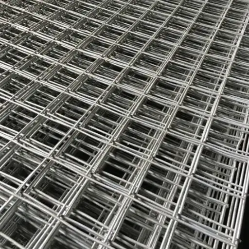 GI Welded Mesh 50 × 50 × 4 mm, 1220 × 2440 mm