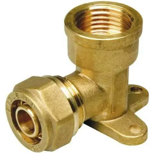 [PFE16SP] Cosmo PEX Female Wall Elbow 90°, 16 × 21 mm / Настенный угольник Cosmo PEX с внутренней резьбой 90°, 16 × 21 мм