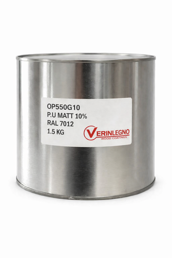 [OP550G10] Verinlegno PU Matt Paint RAL 7012, 10% (1.5 kg)