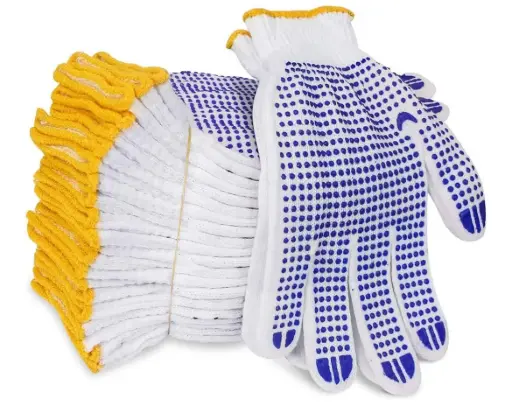 [Hand Gloves White] Hand Gloves White, 12 pcs