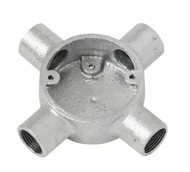 [GI Junction Box 20 mm 4 Way] GI Junction Box 20 mm, 4 Way