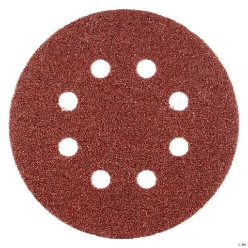 [Velcro Disc 5"] Velcro Disc 5" (125 mm) x 220 G / Шлифовальный круг Velcro 5" (125 мм) x 220 G
