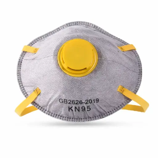 [9210] Dust Mask KN95 with Valve 10 pcs /pkt / Маска защитная KN95 с клапаном 10 pcs 