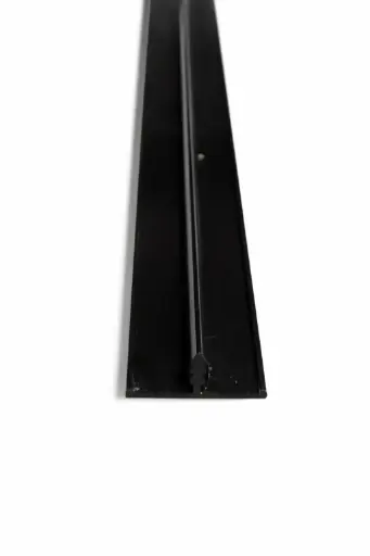 [T-PMB10X4X3M] Metal T-Profile 10 × 4 × 3000 mm, Black / Металлический Т-профиль 10 × 4 × 3000 мм, чёрный
