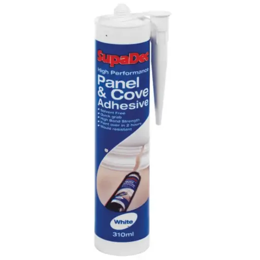 [SupaDec] SupaDec Panel & Cove Adhesive 310 ml, White / Клей для панелей и плинтусов SupaDec 310 мл, белый