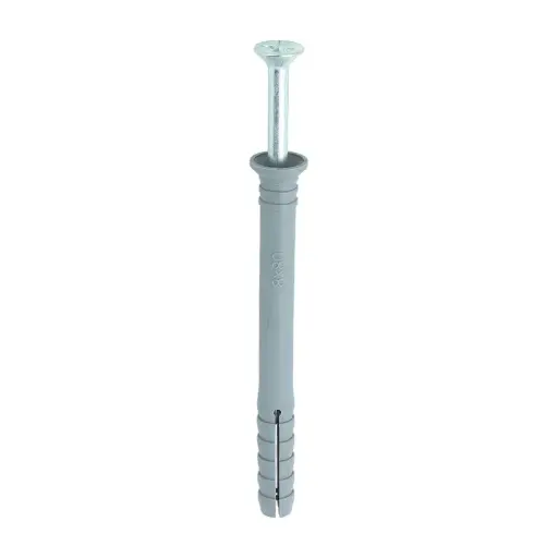 [Hammer Fixing Screw] Hammer Fixing Screw 8 × 80 mm, 100 Pcs / Дюбель-гвоздь 8 × 80 мм, 100 шт.