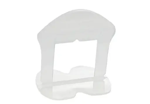[BLS1100] BIHUI Levelling Base 1 mm for Tiles 3–19 mm, Transparent White, 100 pcs