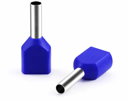 [US-3193] US PRO Boot Lugs TE1014 10 mm², Blue (per Packet) / Наконечники втулочные изолированные US PRO TE1014 10 мм², синие (за упаковку)