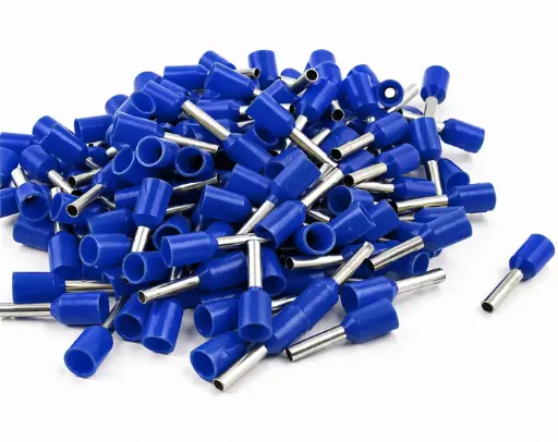 [E4009/B] Bootlace Ferrules E4009 4 mm², Blue (per Packet) / Наконечники втулочные изолированные E4009 4 мм², синие (за упаковку)