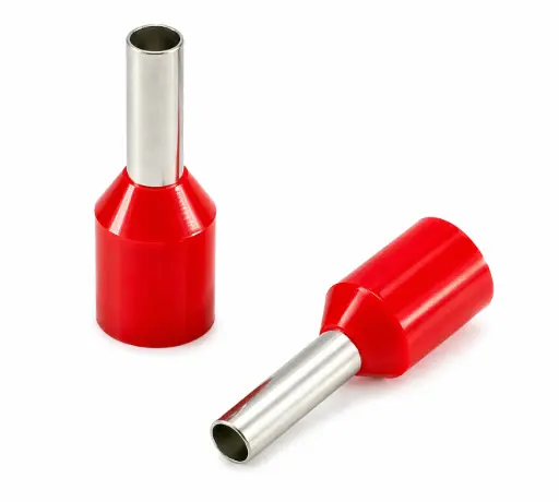 [E1510/R] Bootlace Ferrules E1510 1.5 mm², Red (per Packet) / Наконечники втулочные изолированные E1510 1.5 мм², красные (за упаковку)