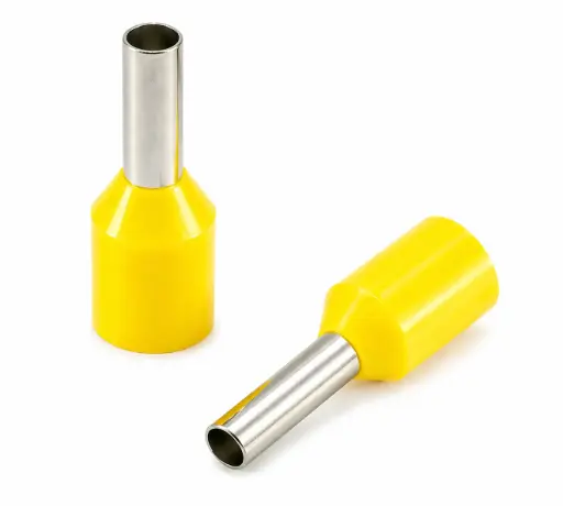[E1510/Y] Bootlace Ferrules E1510 1.5 mm², Yellow (per Packet) / Наконечники втулочные изолированные E1510 1.5 мм², жёлтые (за упаковку)