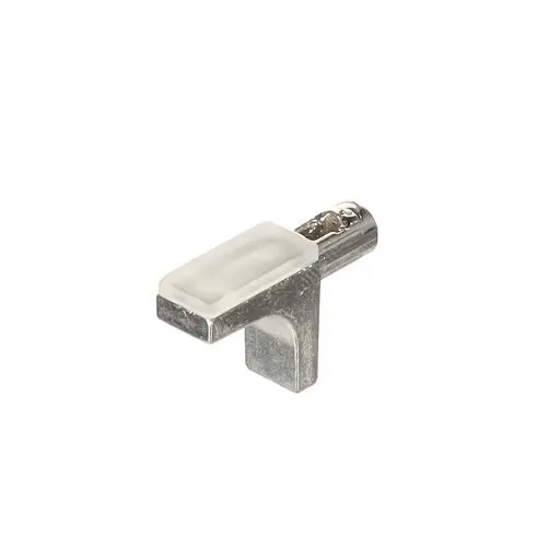 [GFIF10208020YA] Italiana Ferramenta K-Line Shelf Support with 1 Pin 5 mm, NP / Полкодержатель Italiana Ferramenta K-Line со штифтом 5 мм, никелированный