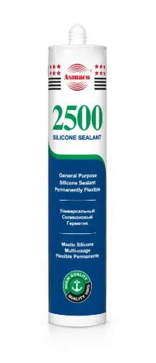 [ASMACO] Силиконовый герметик Asmaco G-2500 280 мл, прозрачный