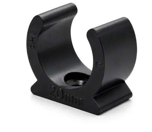 [DECODUCT] Decoduct PVC Round Clip 20 mm (Box of 100 Pcs)