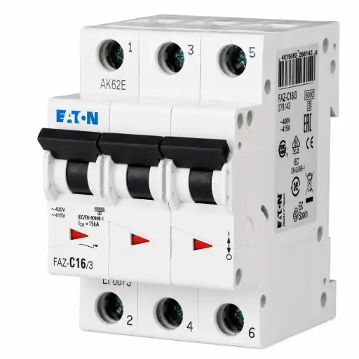 [EATON] Автоматический выключатель Eaton 20A 3P 6kA